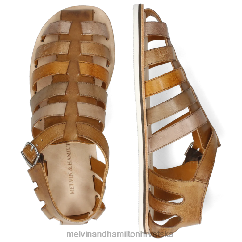 sam 3 muškarci Melvin & Hamilton smeđa 22DJH754 sandale