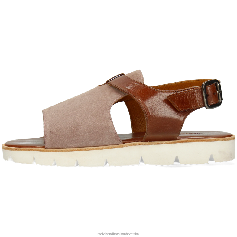 sam 41 muškarci Melvin & Hamilton smeđa 22DJH760 sandale