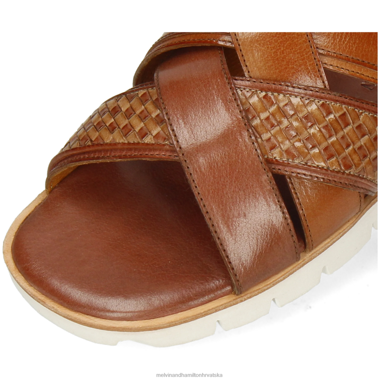 sam 46 muškarci Melvin & Hamilton smeđa 22DJH776 sandale