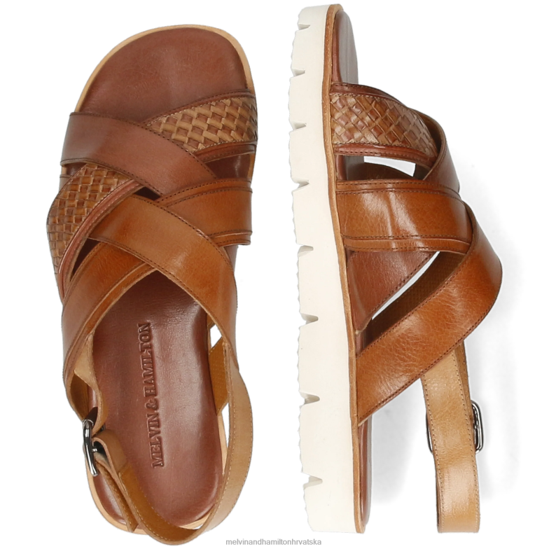 sam 46 muškarci Melvin & Hamilton smeđa 22DJH776 sandale