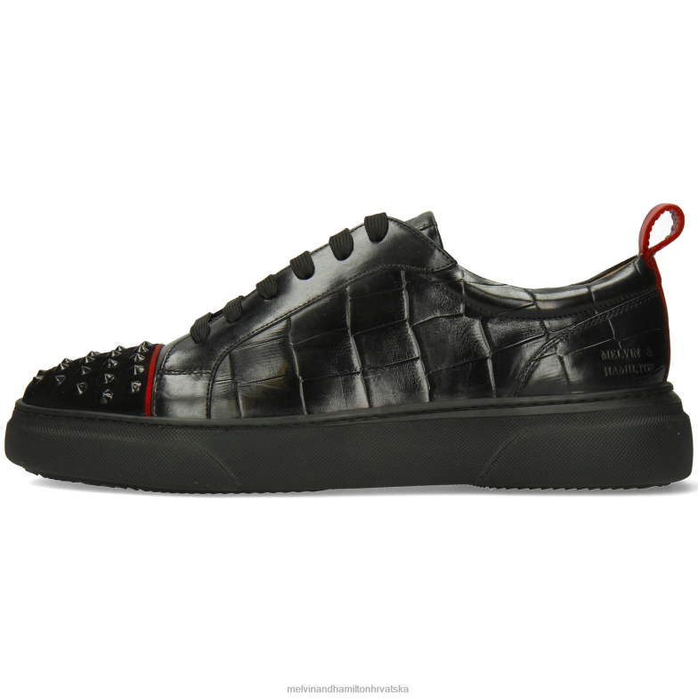 Harvey 12 muškarci Melvin & Hamilton crno 22DJH572 tenisice