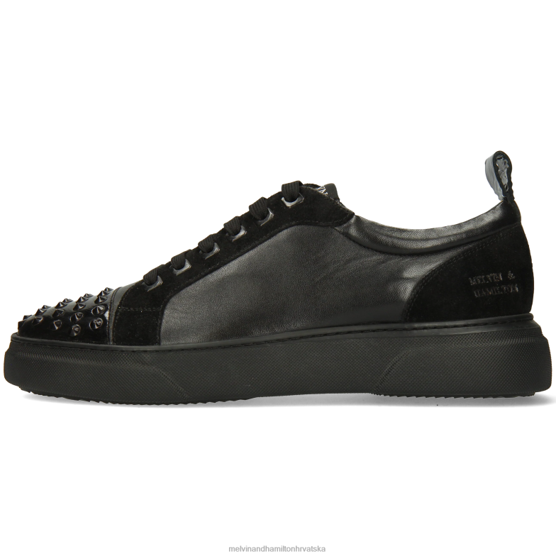 Harvey 12 muškarci Melvin & Hamilton crno 22DJH598 tenisice