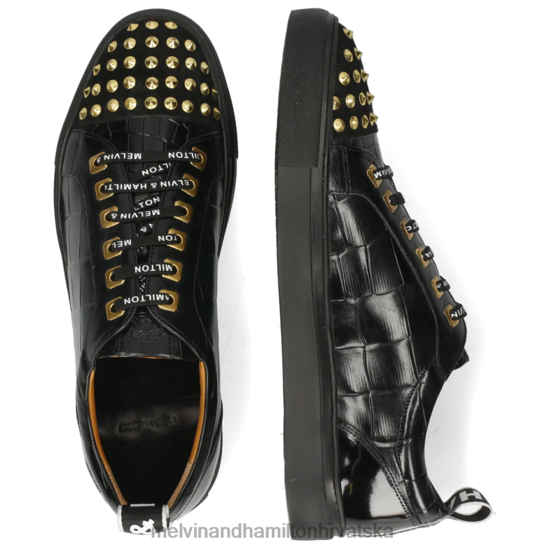 Harvey 12 muškarci Melvin & Hamilton crno 22DJH612 tenisice