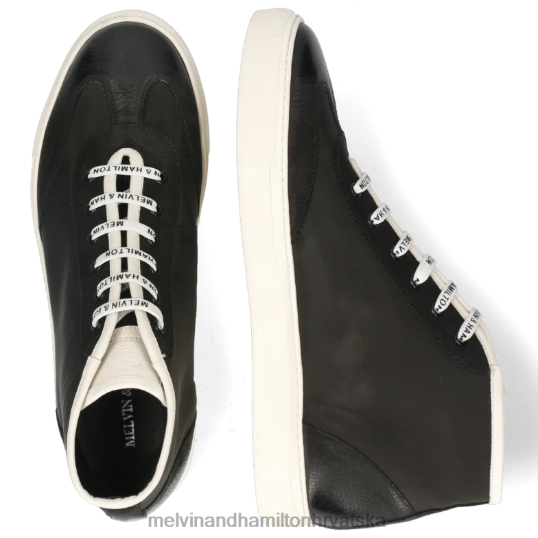 Harvey 43 muškarci Melvin & Hamilton crno 22DJH670 tenisice