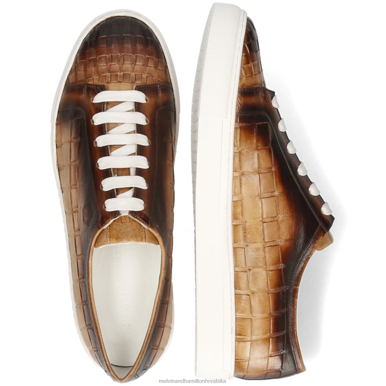 Harvey 61 muškarci Melvin & Hamilton smeđa 22DJH677 tenisice