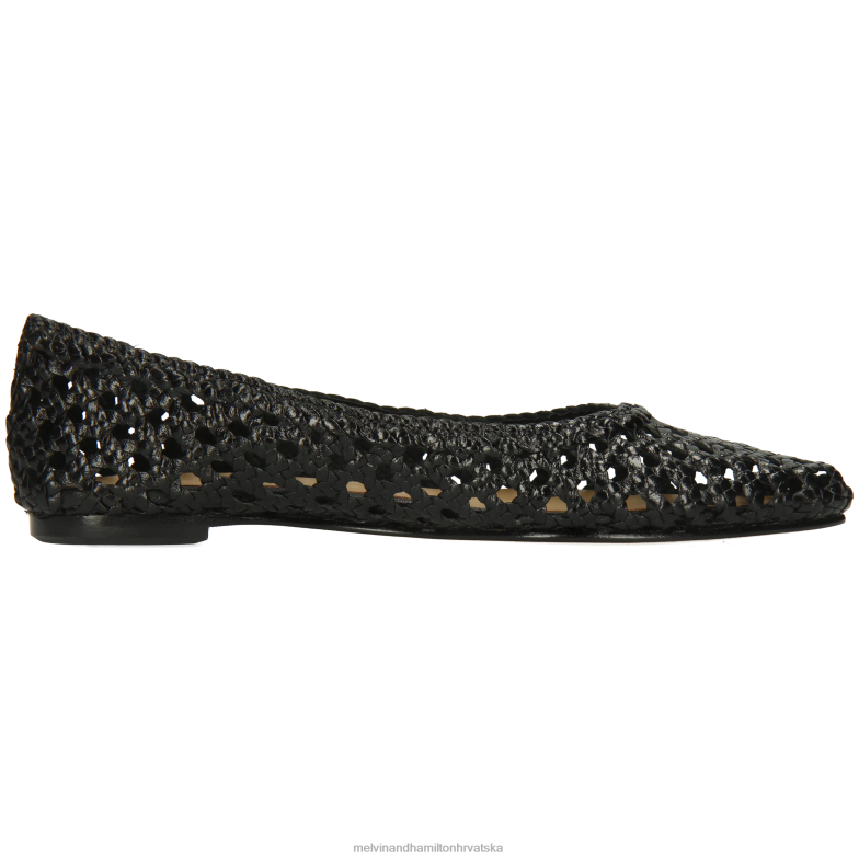 Alexa 16 žene Melvin & Hamilton crno 22DJH1957 baletne pumpe