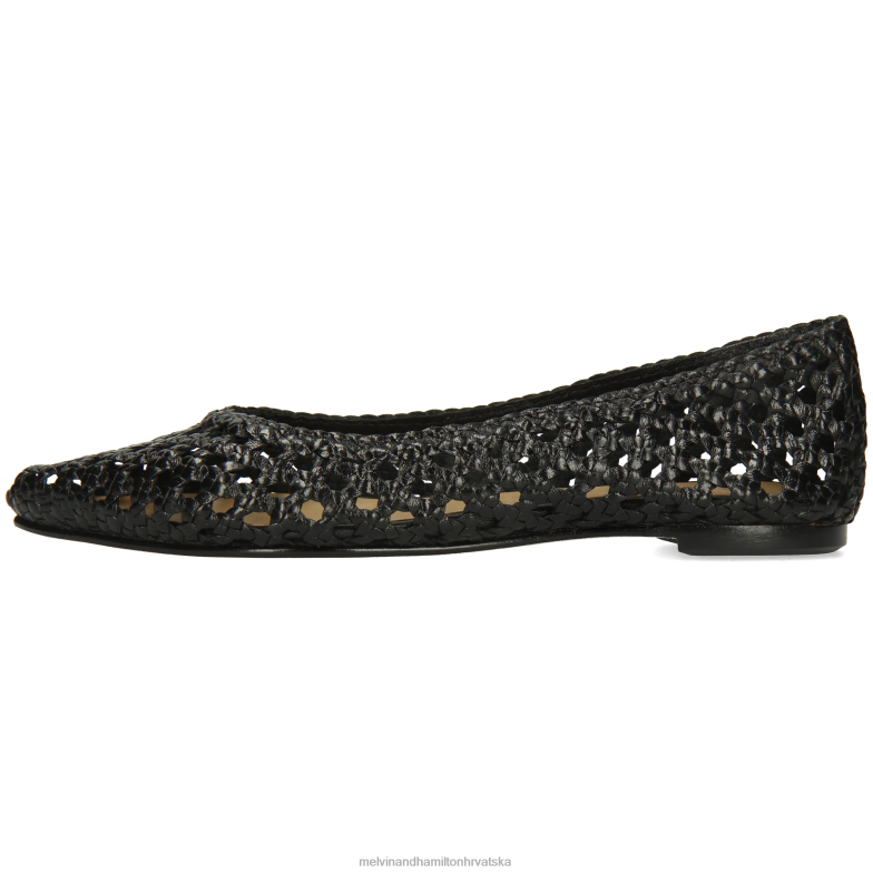 Alexa 16 žene Melvin & Hamilton crno 22DJH1957 baletne pumpe