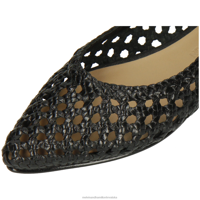 Alexa 16 žene Melvin & Hamilton crno 22DJH1957 baletne pumpe