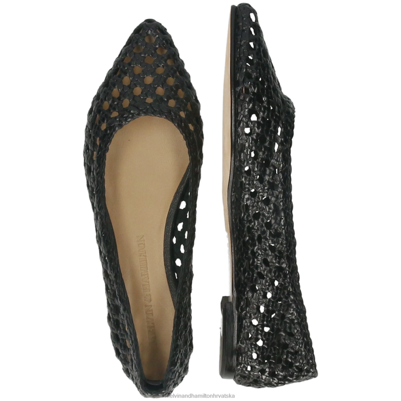 Alexa 16 žene Melvin & Hamilton crno 22DJH1957 baletne pumpe