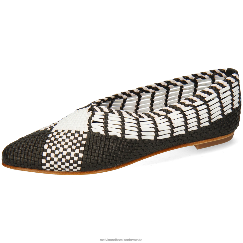 Alexa 40 žene Melvin & Hamilton crno 22DJH1970 baletne pumpe