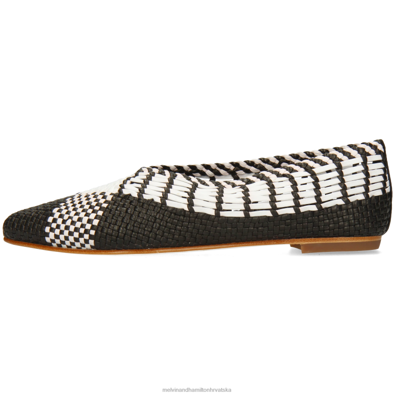 Alexa 40 žene Melvin & Hamilton crno 22DJH1970 baletne pumpe