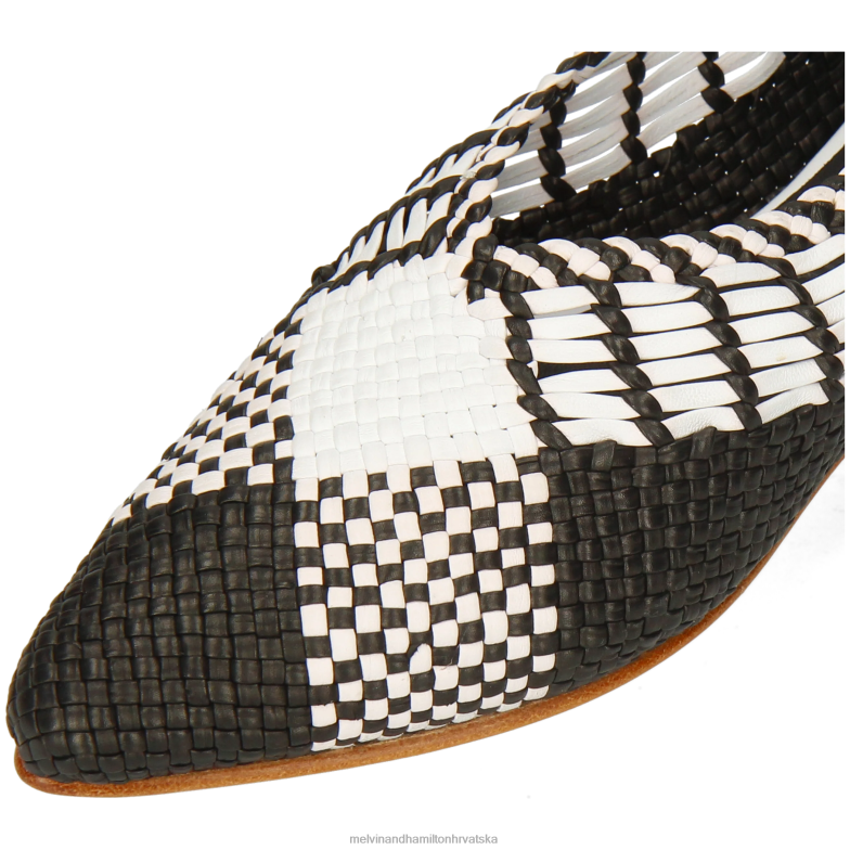 Alexa 40 žene Melvin & Hamilton crno 22DJH1970 baletne pumpe