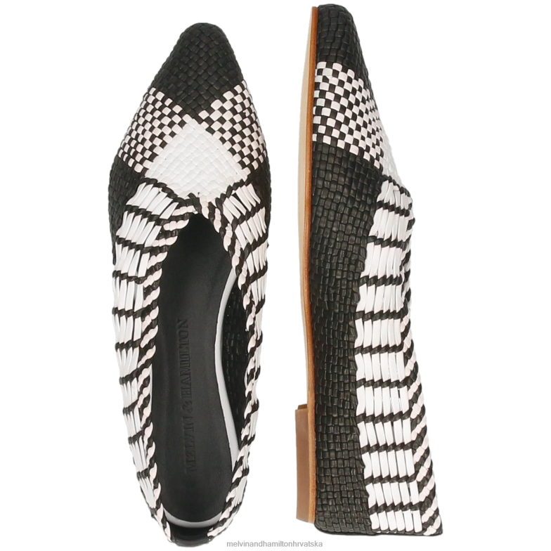 Alexa 40 žene Melvin & Hamilton crno 22DJH1970 baletne pumpe