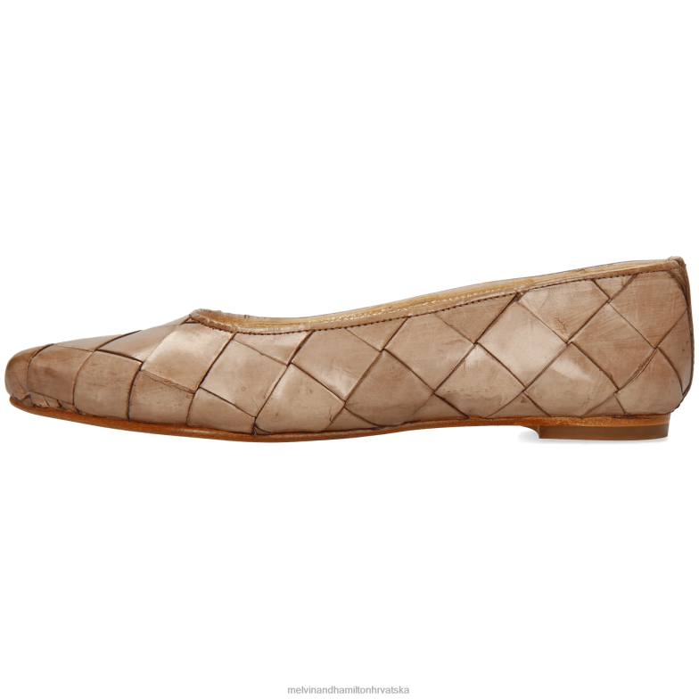 Alexa 41 žene Melvin & Hamilton siva 22DJH1974 baletne pumpe