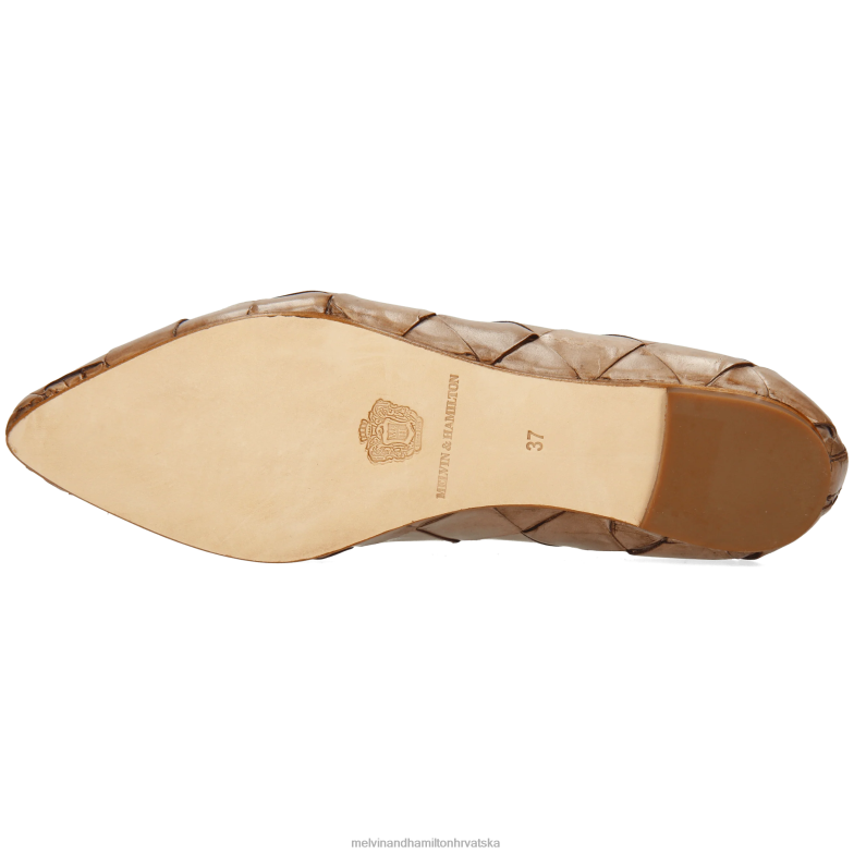 Alexa 41 žene Melvin & Hamilton siva 22DJH1974 baletne pumpe