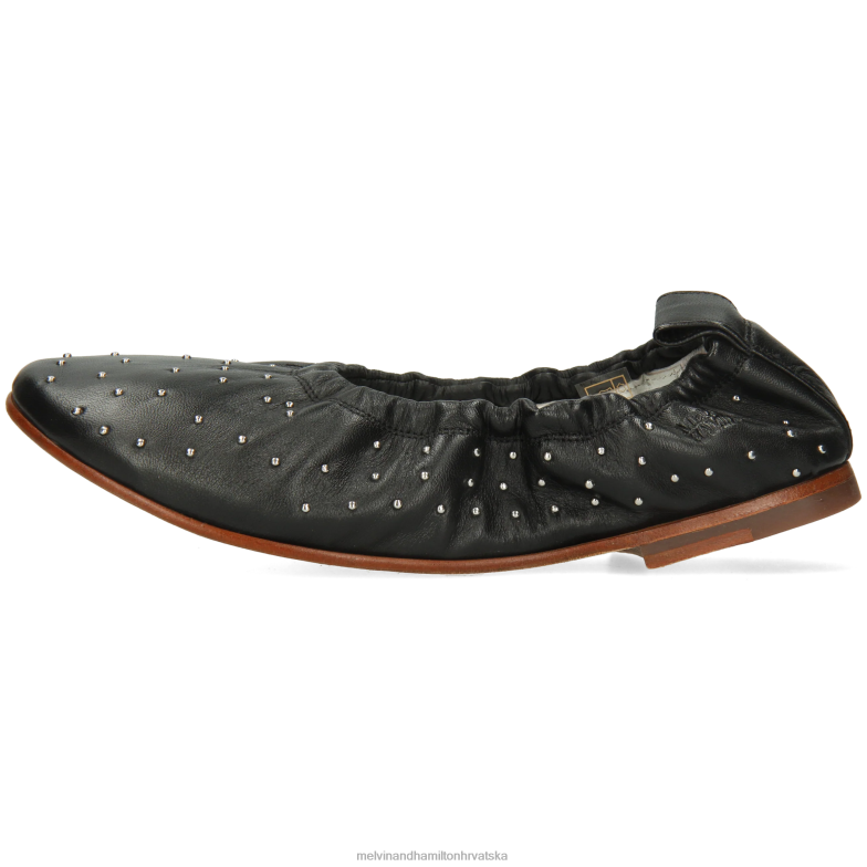 šarenica 7 žene Melvin & Hamilton crno 22DJH1953 baletne pumpe