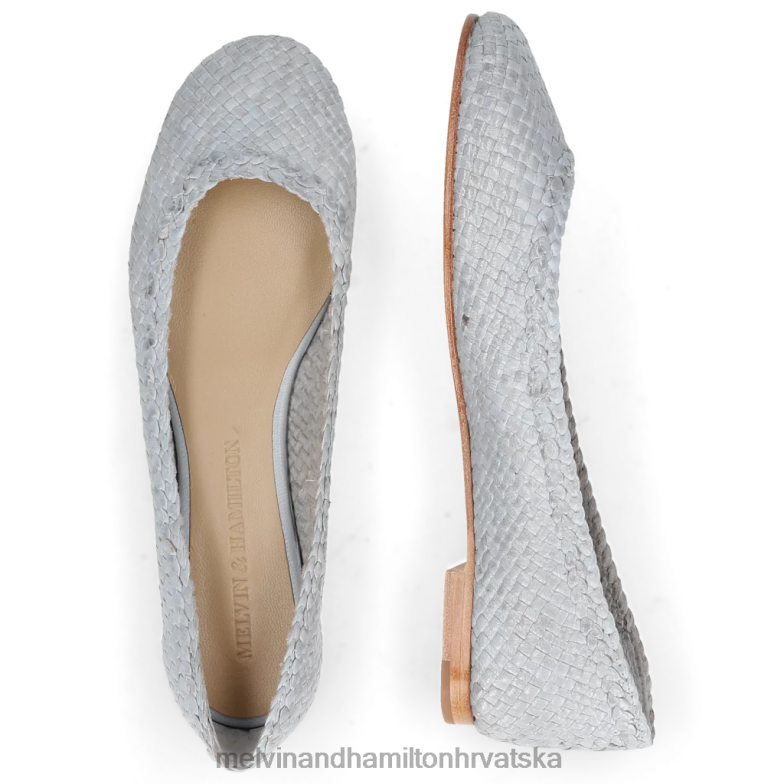 kate 5 žene Melvin & Hamilton plava 22DJH1978 baletne pumpe