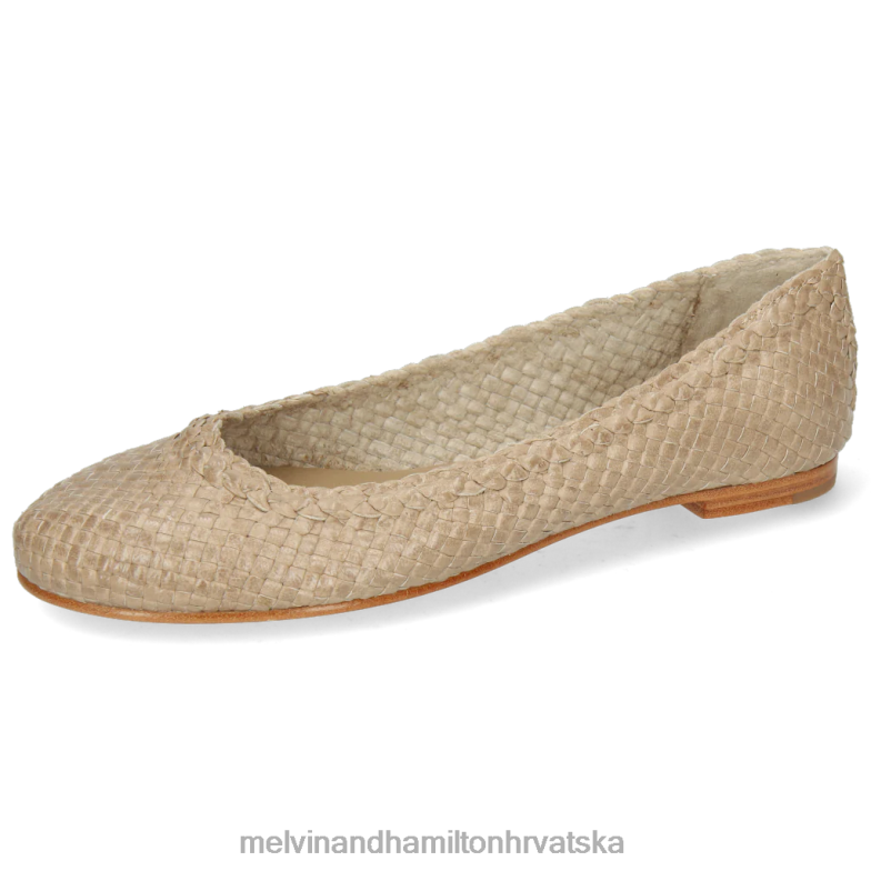 kate 5 žene Melvin & Hamilton siva 22DJH1973 baletne pumpe