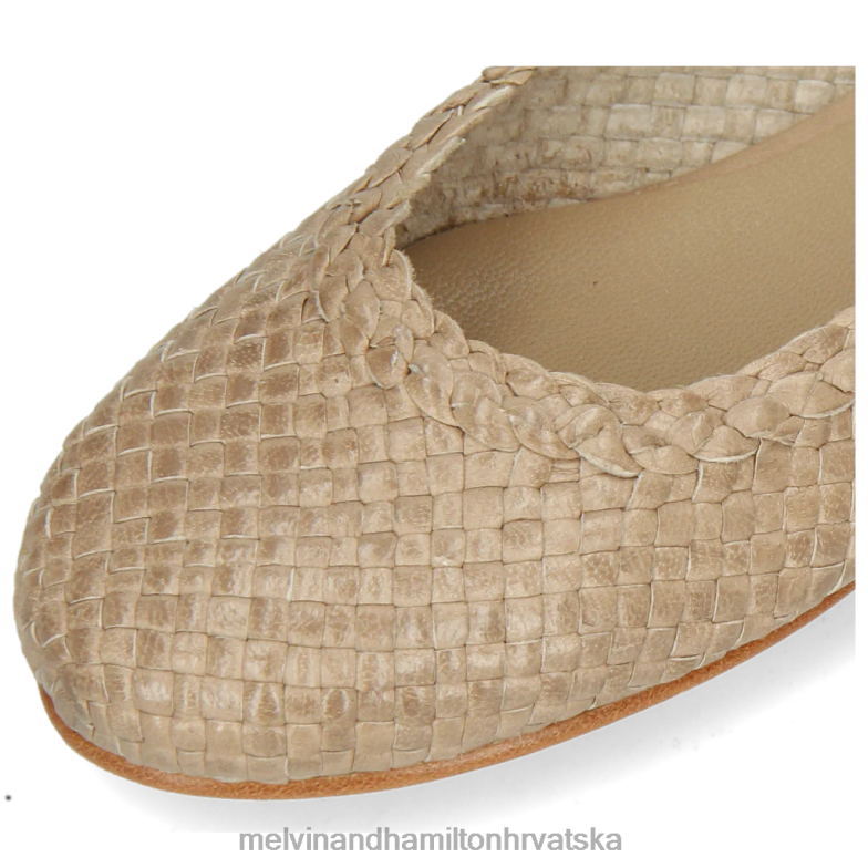 kate 5 žene Melvin & Hamilton siva 22DJH1973 baletne pumpe