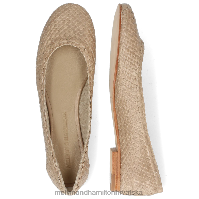 kate 5 žene Melvin & Hamilton siva 22DJH1973 baletne pumpe