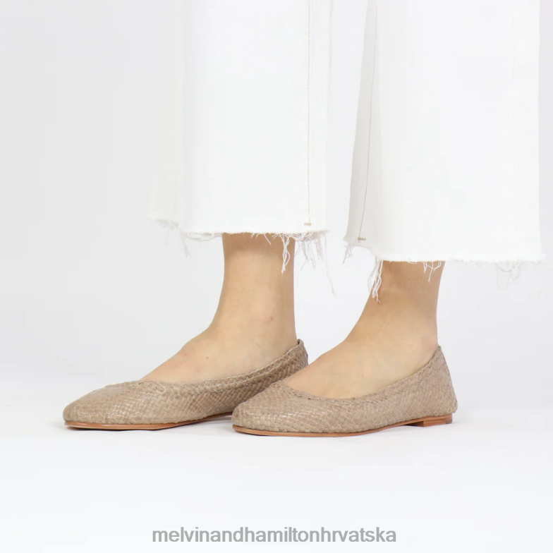 kate 5 žene Melvin & Hamilton siva 22DJH1973 baletne pumpe