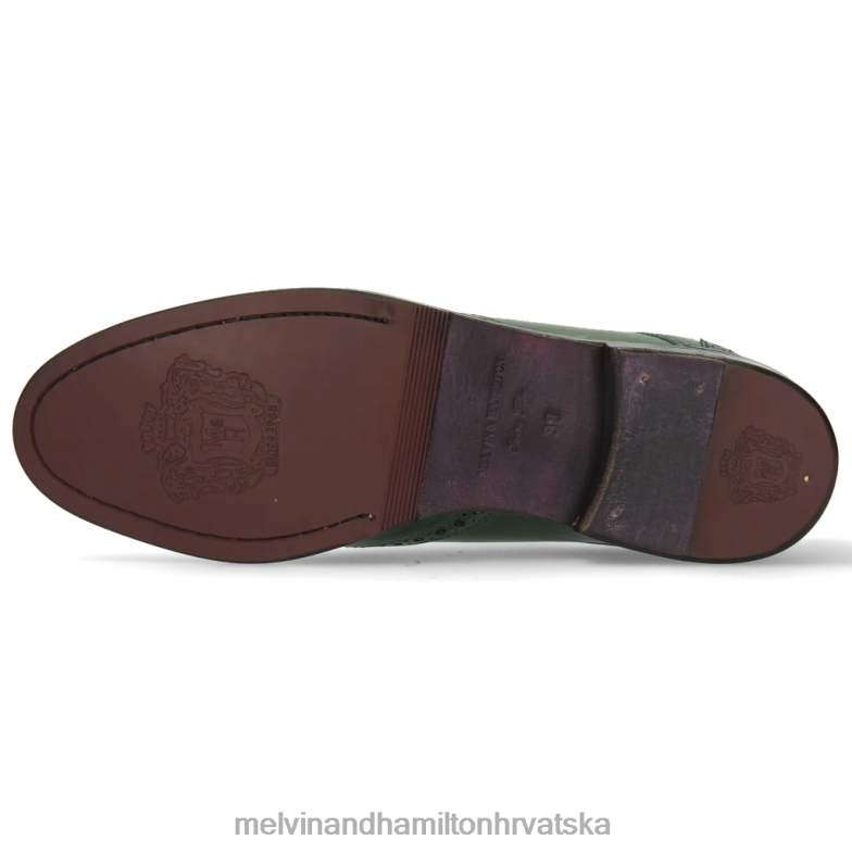Amelie 3 žene Melvin & Hamilton zelena 22DJH1518 cipele za derbi