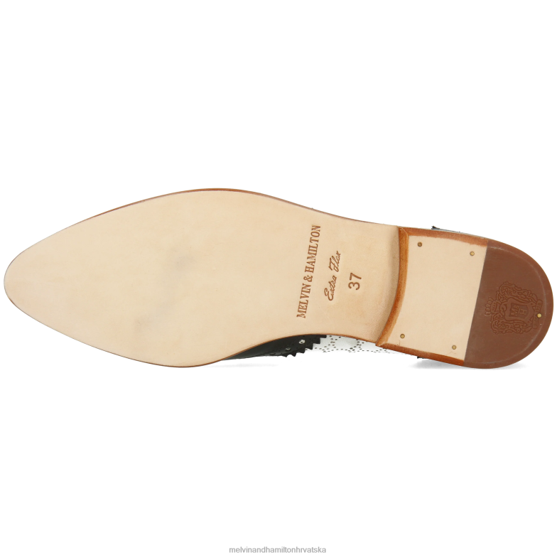 jessy 53 žene Melvin & Hamilton crno 22DJH1501 cipele za derbi