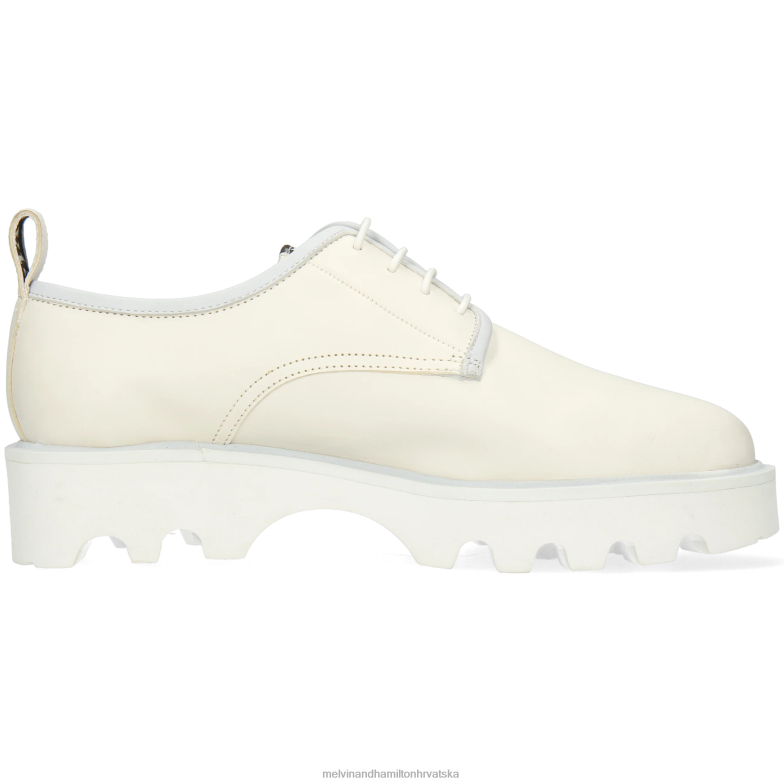 megan 21 žene Melvin & Hamilton bijela 22DJH1514 cipele za derbi