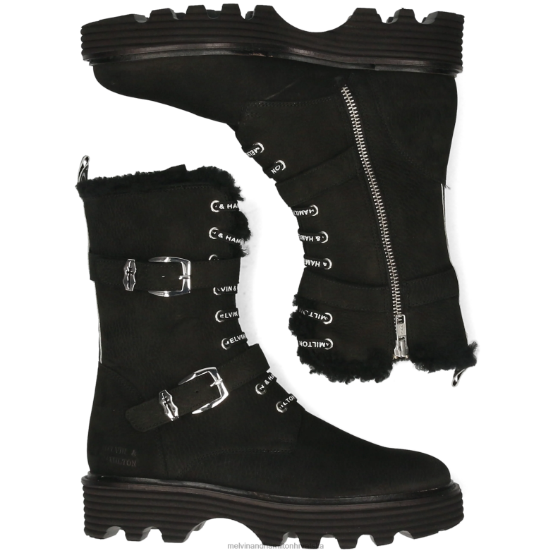 leonie 15 žene Melvin & Hamilton crno 22DJH1259 čizme