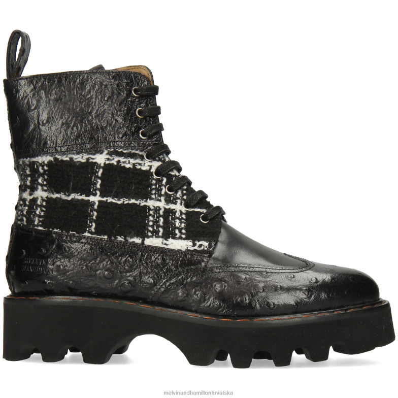 megan 38 žene Melvin & Hamilton crno 22DJH1187 čizme