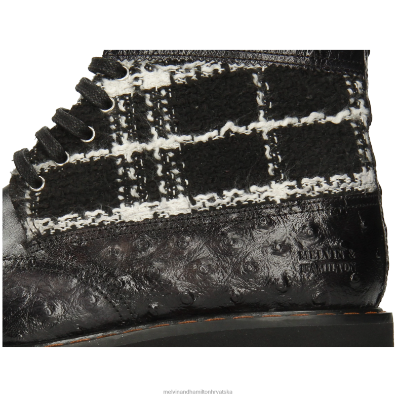 megan 38 žene Melvin & Hamilton crno 22DJH1187 čizme