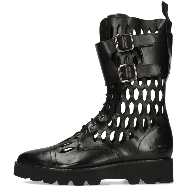 selina 50 žene Melvin & Hamilton crno 22DJH1158 čizme