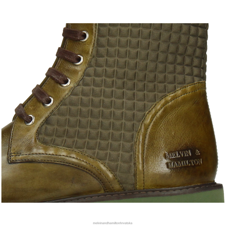 selina 62 žene Melvin & Hamilton zelena 22DJH1205 čizme
