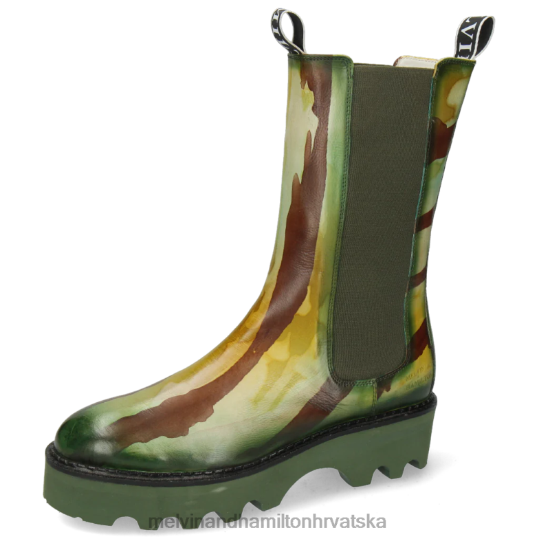 sibilo 5 žene Melvin & Hamilton zelena 22DJH1218 čizme