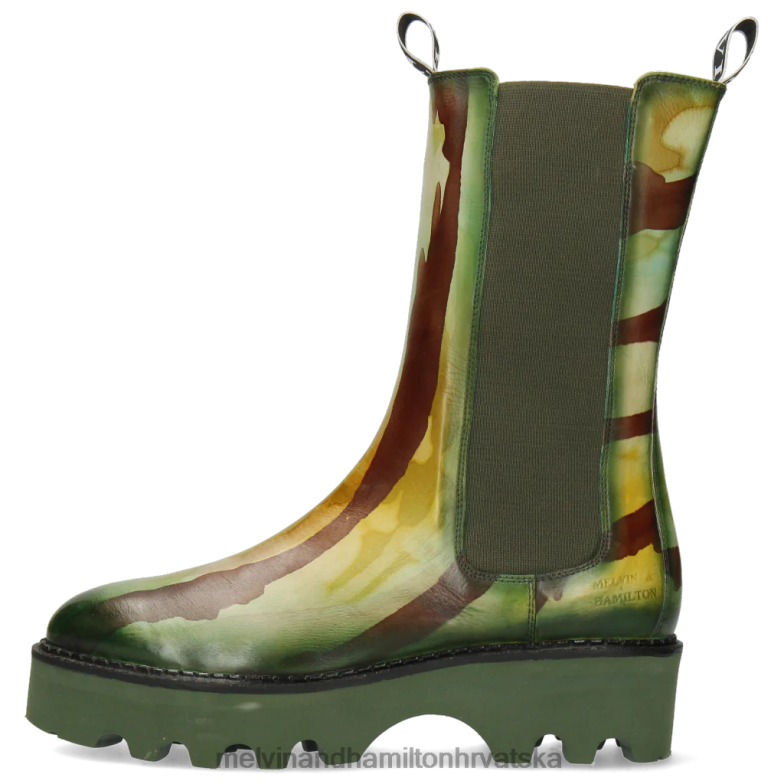 sibilo 5 žene Melvin & Hamilton zelena 22DJH1218 čizme