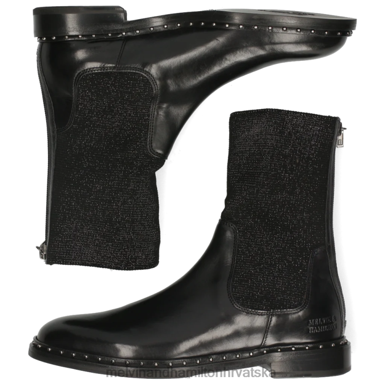 susan 69 žene Melvin & Hamilton crno 22DJH1192 čizme