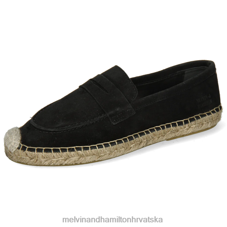 bree 2 žene Melvin & Hamilton crno 22DJH1880 espadrile