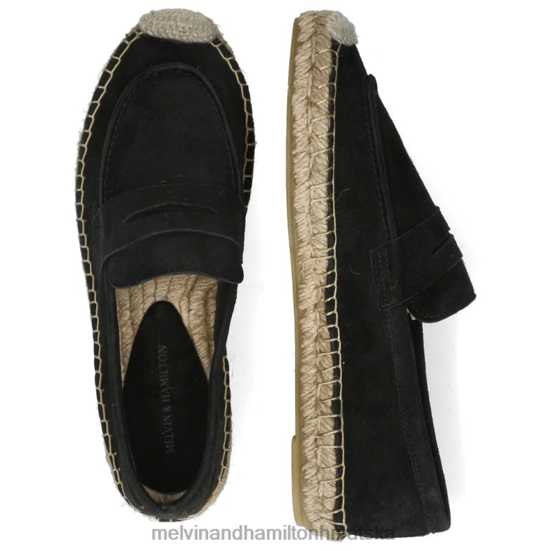 bree 2 žene Melvin & Hamilton crno 22DJH1880 espadrile
