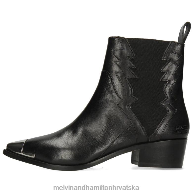 1. svibnja žene Melvin & Hamilton crno 22DJH1133 gležnjače