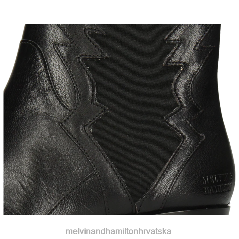 1. svibnja žene Melvin & Hamilton crno 22DJH1133 gležnjače