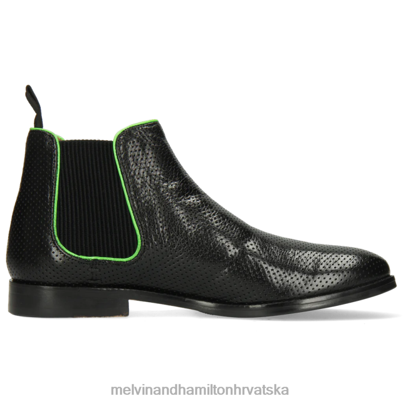 Amelie 4 žene Melvin & Hamilton crno 22DJH1121 gležnjače