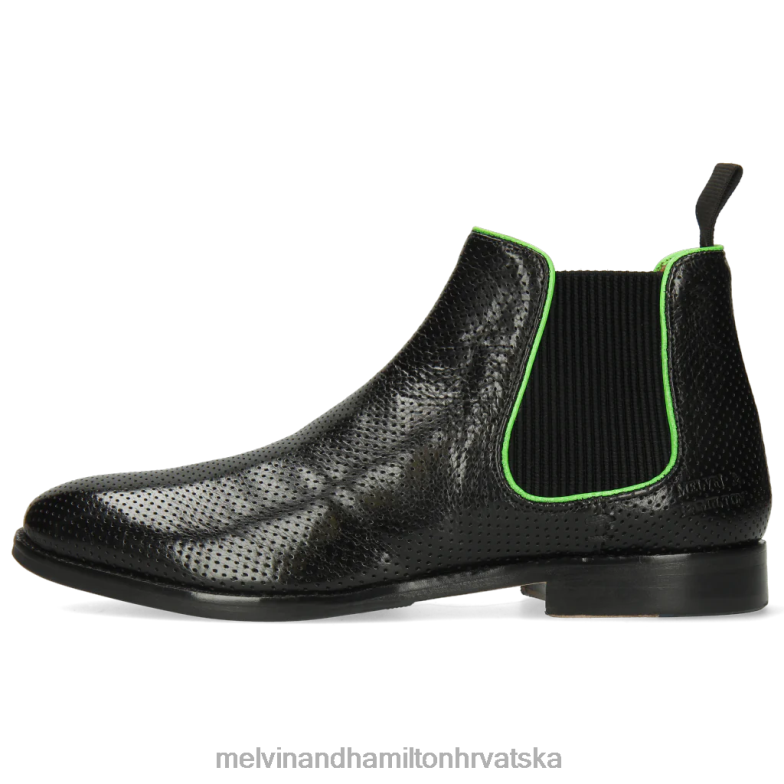 Amelie 4 žene Melvin & Hamilton crno 22DJH1121 gležnjače