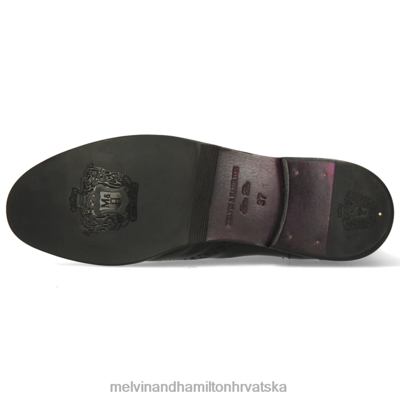 Amelie 5 žene Melvin & Hamilton crno 22DJH1021 gležnjače