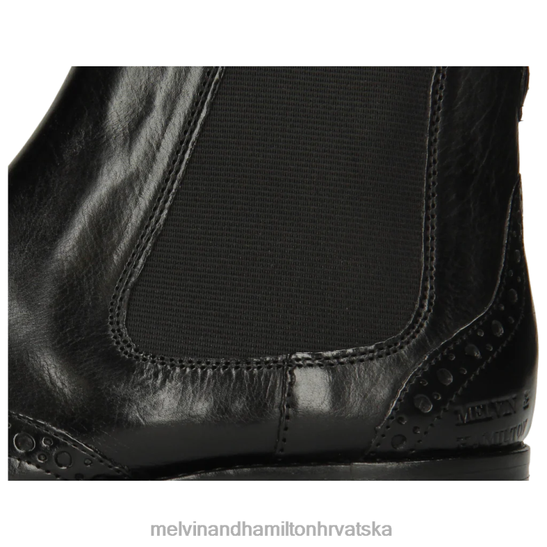 Amelie 5 žene Melvin & Hamilton crno 22DJH1021 gležnjače