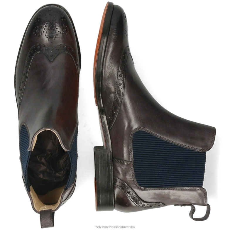 Amelie 5 žene Melvin & Hamilton siva 22DJH991 gležnjače