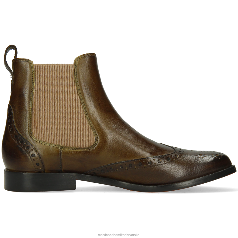 Amelie 5 žene Melvin & Hamilton zelena 22DJH919 gležnjače