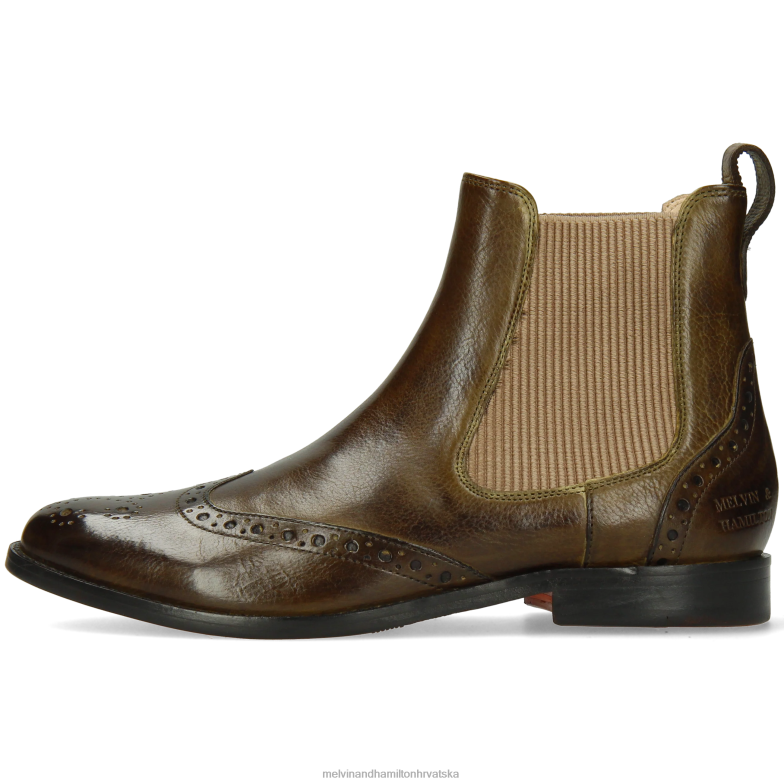 Amelie 5 žene Melvin & Hamilton zelena 22DJH919 gležnjače