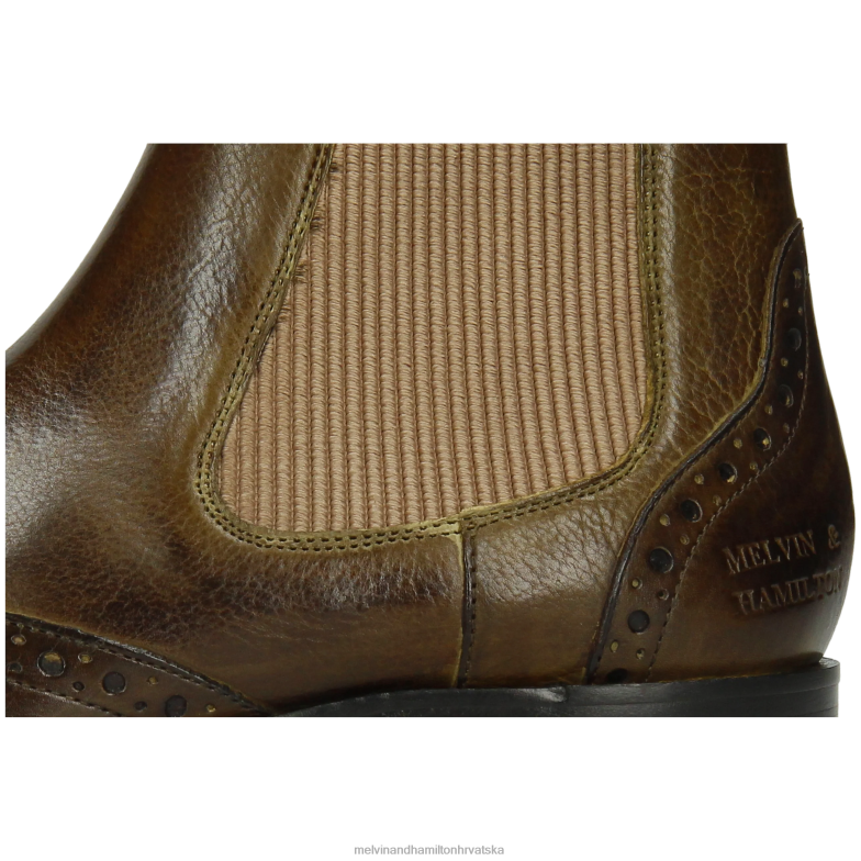 Amelie 5 žene Melvin & Hamilton zelena 22DJH919 gležnjače