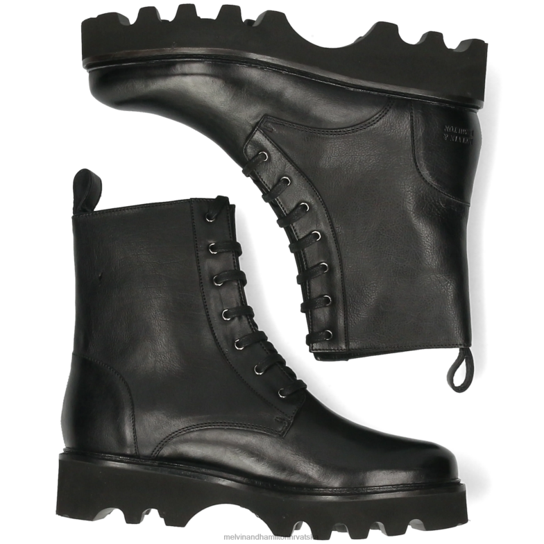 Bonnie 13 žene Melvin & Hamilton crno 22DJH1096 gležnjače