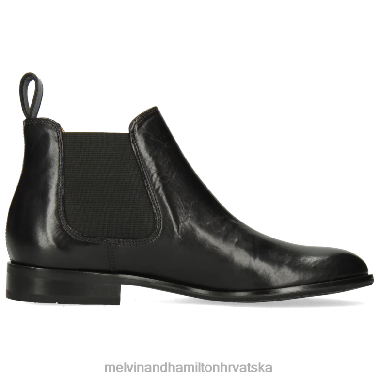 Sally 25 žene Melvin & Hamilton crno 22DJH1019 gležnjače